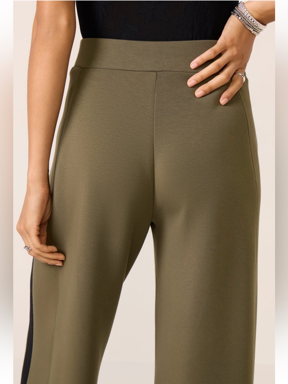Spanx AirEssential Stripe Track Pant - Picture 3 of 6